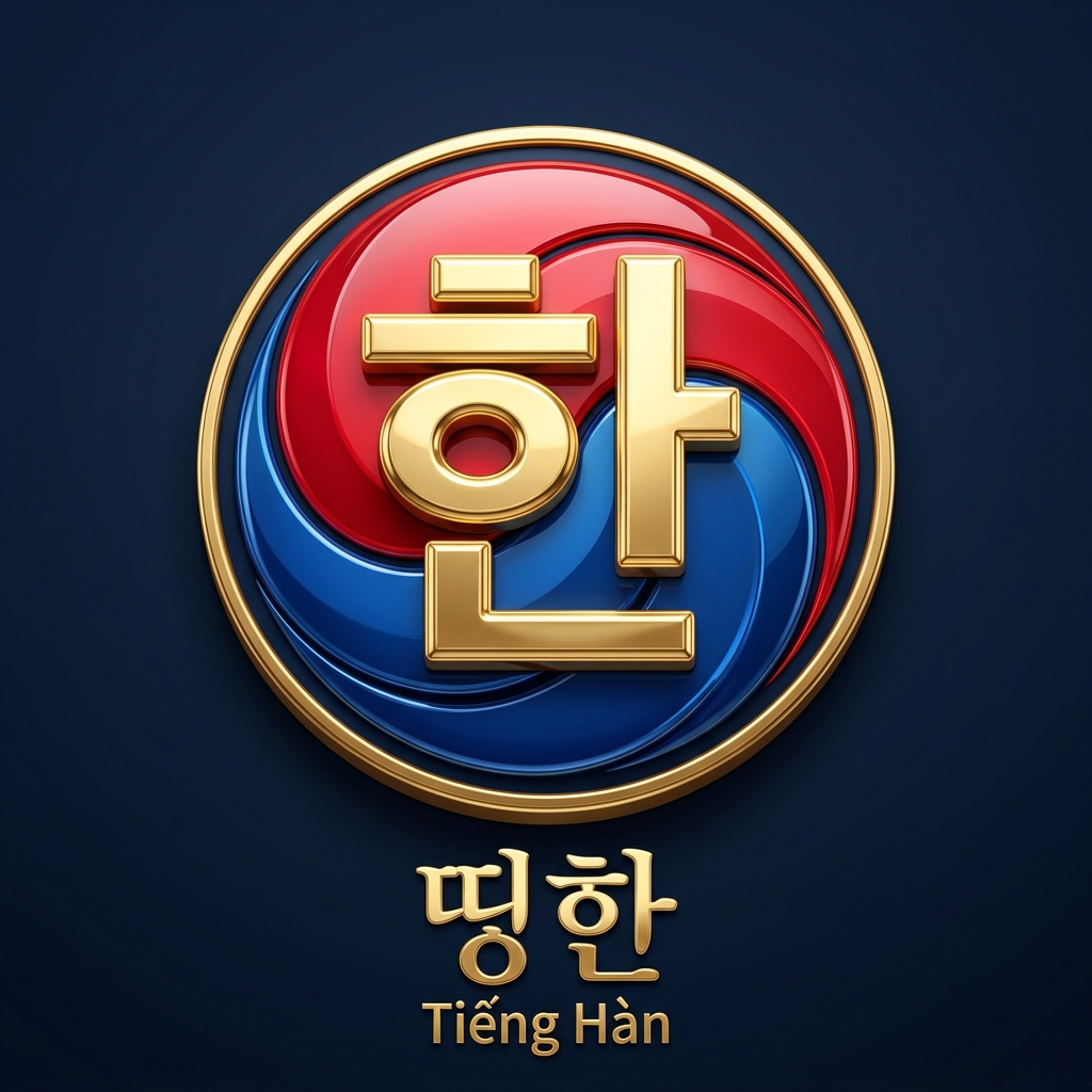Tiếng Hàn 띵한 Logo